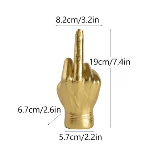 Graffiti Middle Finger Ornament